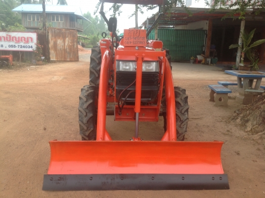 ปัญญาแทรคเตอร์มาแล้ว...นางฟ้า ครับ คูโบต้า L4508 พร้อม ใบมีดคานบนรุ่นใหม่ SD180 , ผาน 6x24