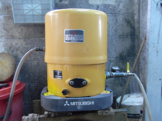 ขายปั้มน้ำ Mitsubishi 250 W สภาพสวยพร้อมใช้งาน รับประกันคุณภาพ