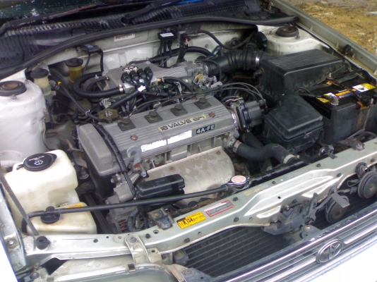 ขายโตโยต้าท้ายโด่งปี93 เครื่อง1600 เกียร์ธรรมา ติดแก๊สหัวฉีด ลดเหลือ105000คับ