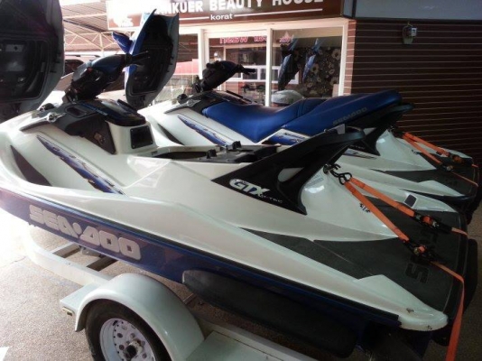 ขายเรือเจ๊ทสกีสองลำ Seadoo GTX 4-tex ปี 2002