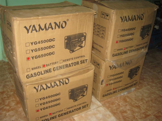 ขายเครื่องปั่นไฟราคาถูก 5 KVA . สตาร์ทมือครับ