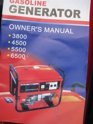 ขายเครื่องปั่นไฟราคาถูก 5 KVA . สตาร์ทมือครับ