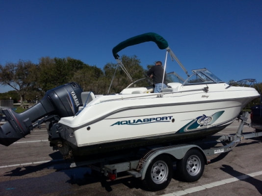 ขายเรือ Aquasport 215 (22ฟุต) Bowrider Sport