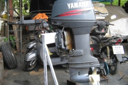 ขาย เครื่องเรือ Yamaha 60 แรง นำเข้าญี่ปุ่น ราคา 75,000