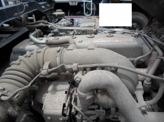 ขายสิบล้อ HINO MEGA Euro3 344แรงม้า กะบะเสรีชัย ดั้มเสาอากาศ