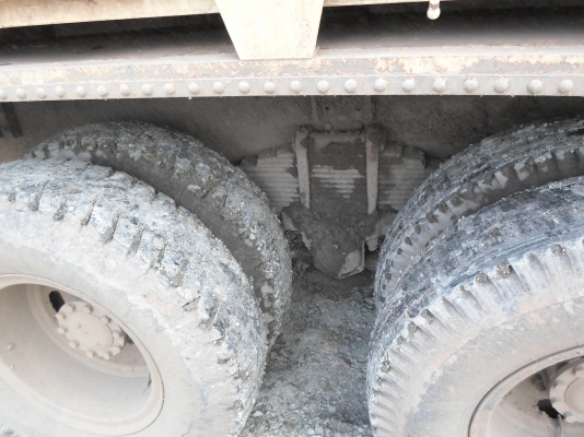 ขายสิบล้อ HINO MEGA Euro3 344แรงม้า กะบะเสรีชัย ดั้มเสาอากาศ