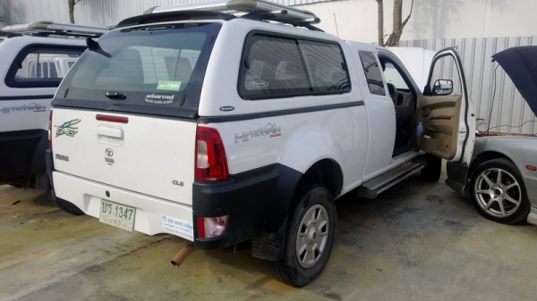 ขายด่วนๆ รถกระบะ TATA แค๊ป พร้อมหลังคาแครี่บอย ถังแก๊สจากโรงงาน 3 ถัง