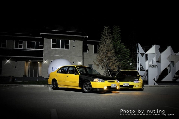 Ek ตาโต เครื่อง B18B แต่งตัวนอก รายละเอียดด้านในครับ