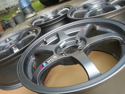 ล้อ15"SSR Type-C 4รู100 กว้าง6.5 ออฟ38