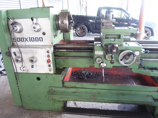 เครื่องกลึง 7 ฟุต หนัก 2 เพลา เกียร์บล็อก กลึงเกลียวไม่ต้องเปลี่ยนเฟือง 125,000 เครื่องกลึง 7 ฟุต หนัก 2 เพลา เกียร์บล็อก กลึงเกลียวไม่ต้องเปลี่ยนเฟือง 125,000