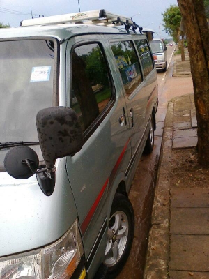 TOYOTA HIACE 2.5 ปี 43 เพาเวอร์ ล้อแม็ก หัวจรวด เดิมบางนางบวช