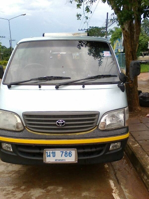 TOYOTA HIACE 2.5 ปี 43 เพาเวอร์ ล้อแม็ก หัวจรวด เดิมบางนางบวช