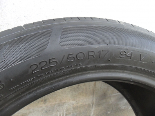 ยาง MICHELIN 225/50R17 ปี08 สวยๆ 1 คู่ราคา 1450 บาท