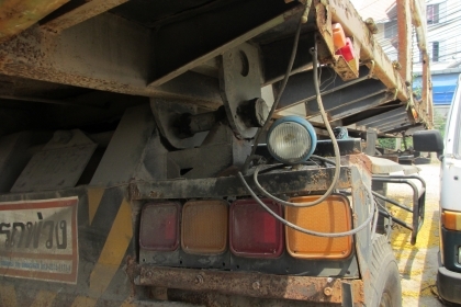 ขายหางเทอร์เลอร์ดั้ม2เพลา รถโดนชนข้างหน้ามา คัซซีเบี่ยว ที่เหลือปกติ ทะเบียนไม่ขาด