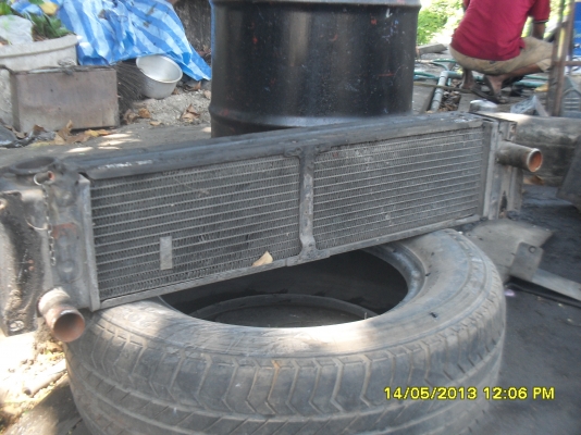 หม้อน้ำเครื่องแอร์แขวน Toyota 2J