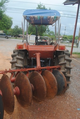 ขายรถไถ Kubota L 3202 4WD พร้อมดันหน้าและผานพรวน