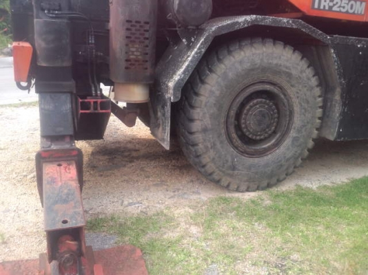 ขายเครนเก่านอกญี่ปุ่นแท้ TR250M-4 ราคาถูกสภาพใช้ได้ค่ะ สนใจติดต่อเจี๊ยบเลยค่ะ 087-3310254 ค่ะ