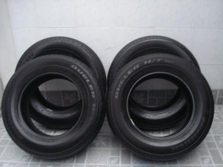 ขาย BRIDEGSTONT DUELER H/T 687 215-70-16 ปี 12 1ชุดถูกๆ