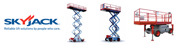 รถกระเช้า  Skyjack Scissor lift