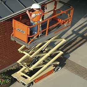 รถกระเช้า  Skyjack Scissor lift