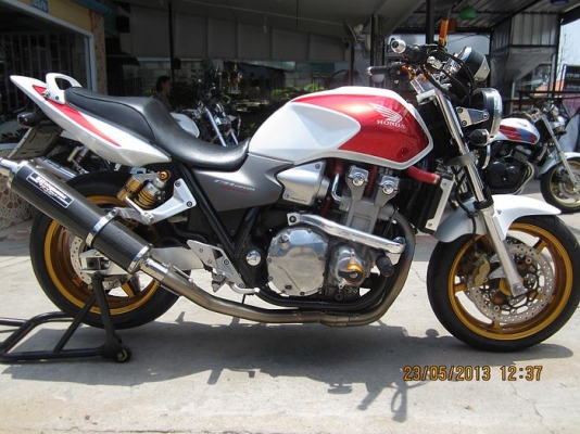CB1300 ปี04 ทะเบียน ท่อไทเทเนียม