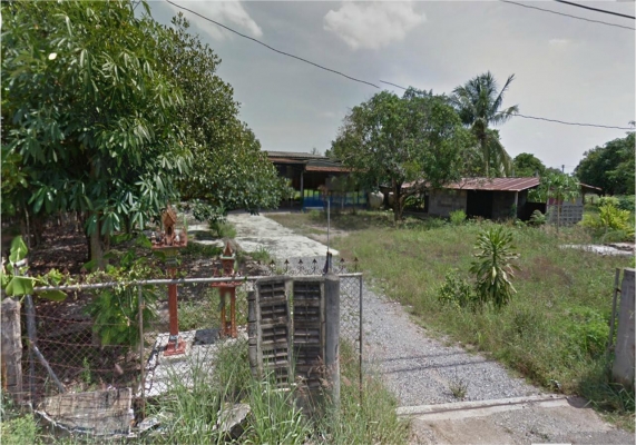 ขายด่วนบ้านเดี่ยวสองชั้นไม้ทั้งหลัง บนพื้นที่สองไร่