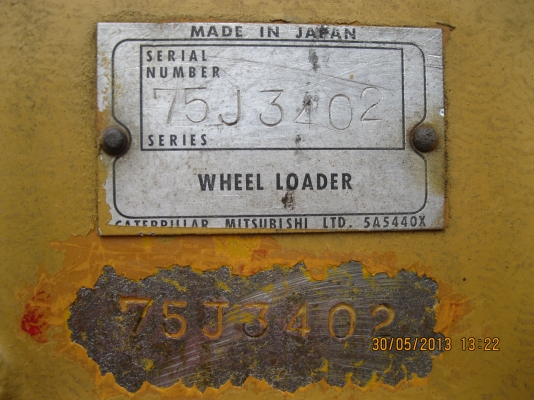 รถตักล้อยาง  CAT 920 นำเข้าจากญึ่่ปุ่น980,000