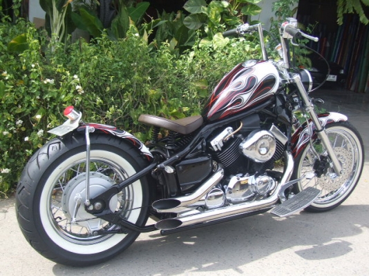 ช๊อปเปอร์ DRAGSTAR 400 แต่ง O'school &amp; bober <<สรรพสามิต>>