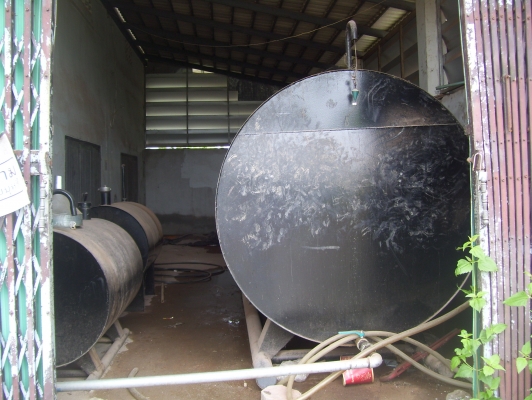 ขายหัวจ่ายน้ำมันดิจิตอล 4 หัว ถังน้ำมัน 4 ถัง พร้อมป้ายยี่ห้อป้ายทางเข้า