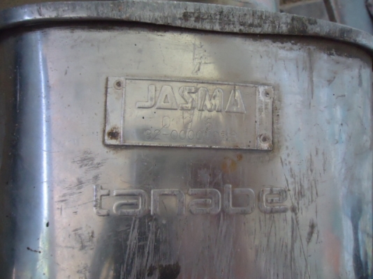 ขายท่อแต่งแรงๆจากญี่ปุ่นแท้ๆ JASMA TANABE ยกชุด ราคา เพียง 2,500.-