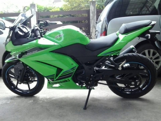 ขายนินจา 250 ปี 12  วิ่ง 12000 km. ราคา 120000 ดาวส์ 55000 ผ่อน 4262x17 งวด 082-2169945