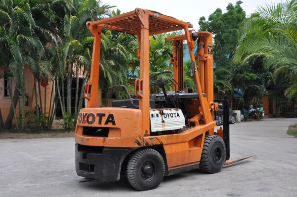 ขายFORKLIFT TOYOTA FG15 สภาพสวยเดิมจากญี่ปุ่น 89,000เท่านั้น!!