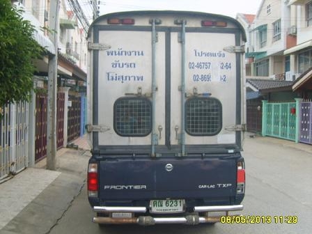 ขายหลังคาเหล็กตู้ทึบ รถนิสสัน ฟรอนเทียร์