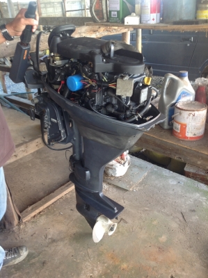 ขายเครื่องเรือYamaha four stroke 25hp