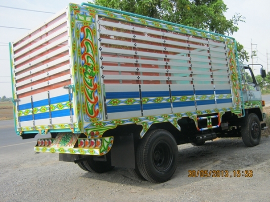 ขายรถบรรทุกหกล้อดั้มเกษตรอีซูซูร็อคกี้ FTR32 รถห้าง เครื่อง 195 แรงม้า