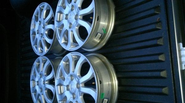 ขายแม็กถอดป้ายแดง HONDA AMAZE 4รู ขอบ14 สวยๆ 4 วง