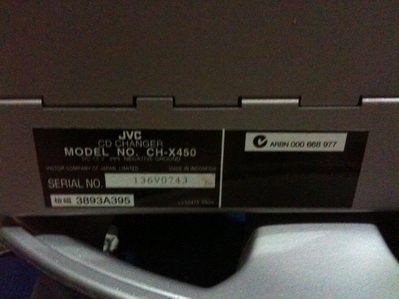 CD JVC รุ่น CH-X450 12 แผ่น สภาพใหม่ไม่เคยซ่อม ใช้งานไม่นาน CD JVC รุ่น CH-X450 12 แผ่น สภาพใหม่ไม่เคยซ่อม ใช้งานไม่นาน