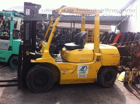 ขายรถ โฟล์คลิฟท์ TOYOTA รุ่น 7-FD35