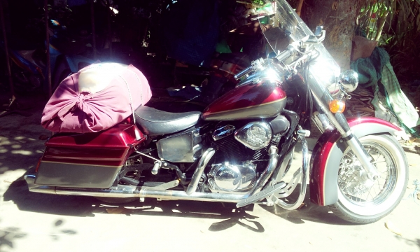 ขาย steed 400 สีแดงทับทิมสว่าง