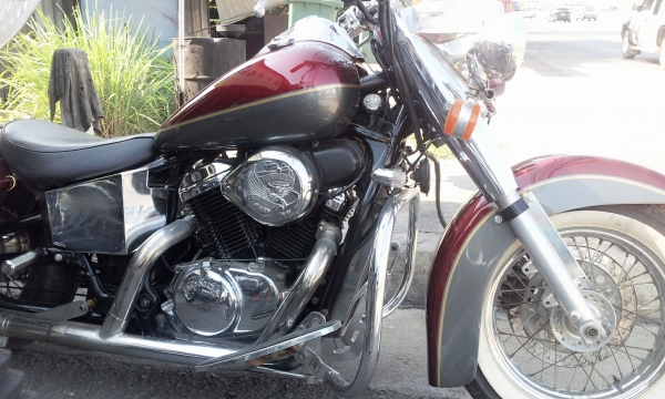 ขาย steed 400 สีแดงทับทิมสว่าง