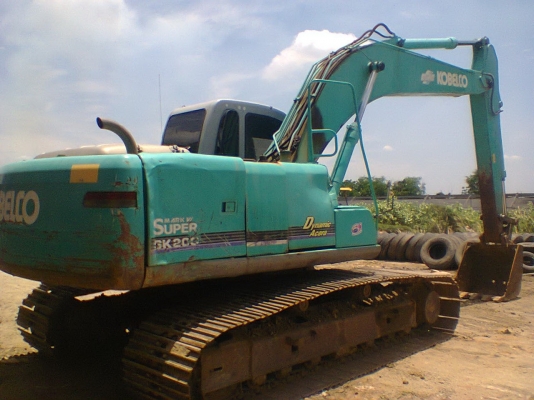 ขายรถแบคโฮ KOBELCO SK200-YN-10 ซีเรี้ยล 40000 กว่า ไฟฟ้าเต็ม เอกสารใบอิมวอย ราคาย้อมๆรีบจองด่วน