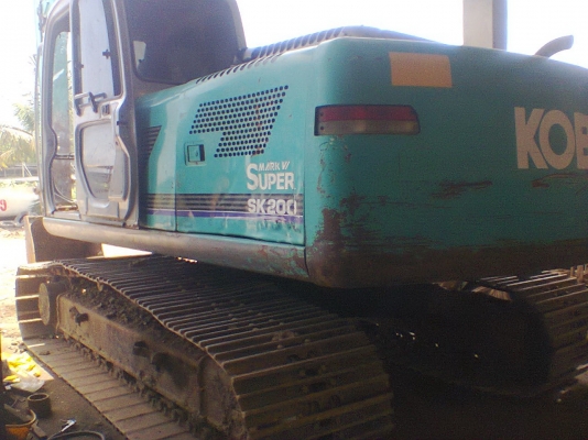 ขายรถแบคโฮ KOBELCO SK200-YN-10 ซีเรี้ยล 40000 กว่า ไฟฟ้าเต็ม เอกสารใบอิมวอย ราคาย้อมๆรีบจองด่วน