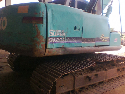 ขายรถแบคโฮ KOBELCO SK200-YN-10 ซีเรี้ยล 40000 กว่า ไฟฟ้าเต็ม เอกสารใบอิมวอย ราคาย้อมๆรีบจองด่วน