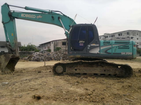 ขายรถแบคโฮ KOBELCO SK200-YN11 ไฟฟ้าครบ เอกสารอิมวอย รถใช้งานอยู่ ราคาถูกๆ รีบจองด่วน