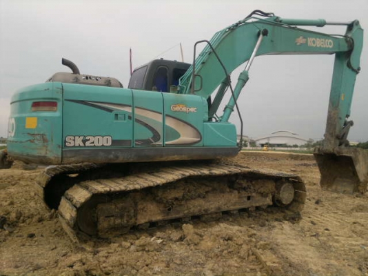 ขายรถแบคโฮ KOBELCO SK200-YN11 ไฟฟ้าครบ เอกสารอิมวอย รถใช้งานอยู่ ราคาถูกๆ รีบจองด่วน