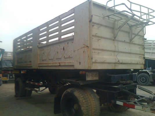 ลูกพ่วง สามมิตร ลอนเฉียง ดัมพ์ ยาว 6 เมตร ปี 50