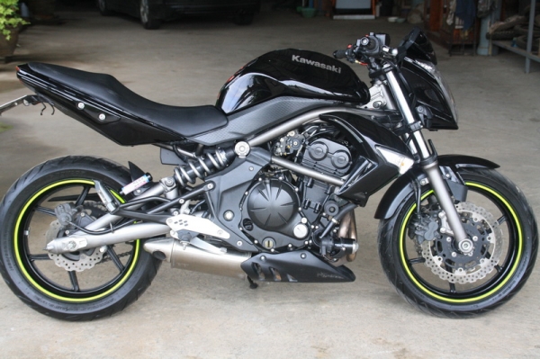 ขาย ER 6 N ปี 2009 เครื่องดี แต่งมานิดหน่อย ทะเบียนเต็มพร้อมโอน 169000