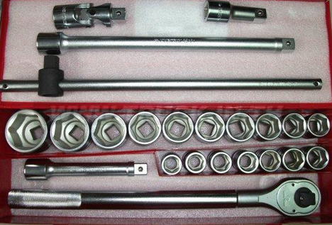 บล็อกชุด ขนาด 6 หุน 23 ตัวชุด KingTony บล็อกชุด ขนาด 6 หุน 23 ตัวชุด KingTony