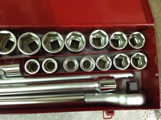 บล็อกชุด ขนาด 6 หุน 23 ตัวชุด KingTony บล็อกชุด ขนาด 6 หุน 23 ตัวชุด KingTony