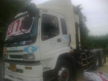 ขายรถหัวลากพร้อมหางเทรเลอร์ 2เพลา ISUZU DECA 320 แรง ติดแก๊สร่วมใช้ได้ 2ระบบประหยัดน้ำมัน จดปลายปี47 1,950,000฿ ด่วน